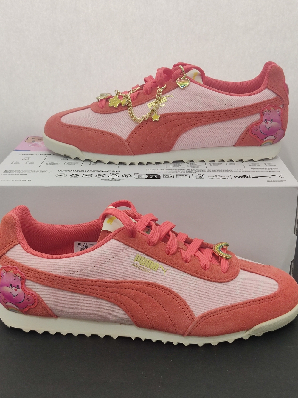 Women's PUMA Arizona Elmo Cheer Sneakers 406905 01 Size 8 New In Box
